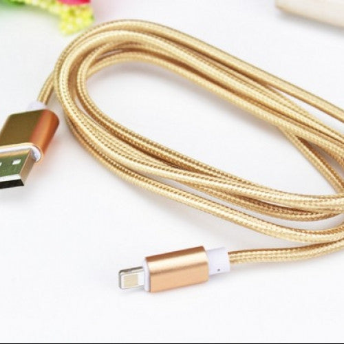 Phone Cables Charging USB Cable  Metal Braided